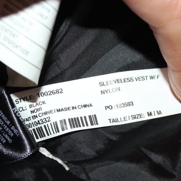 Rudsak Sleeveless Down-filled Vest with Fur - Picture 6 of 7